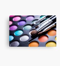 eye brush Canvas Print