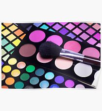 eye brush Poster