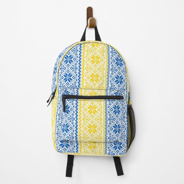 Item preview, Yellow and blue Ukrainian symbols designed and sold by OrnaMentality.