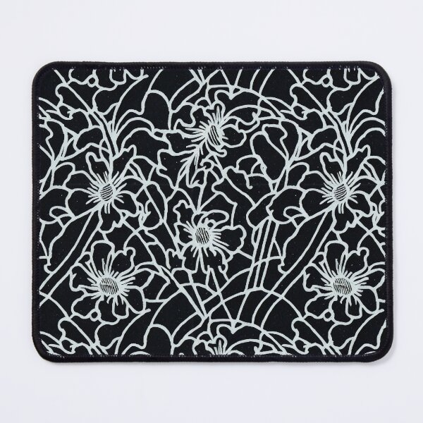 Item preview,  Botanical floral white line drawing  designed and sold by YeKnot.