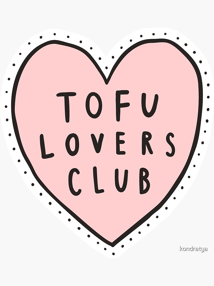 Tofu lovers club by kondratya