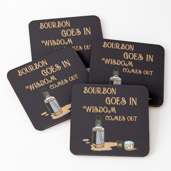 Item preview, Bourbon goes in wisdom comes out designed and sold by SidTastic .