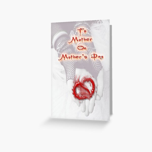 To Mother On Mother's Day Greeting Card