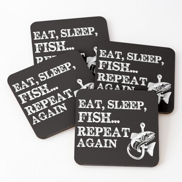 Item preview, Eat Sleep Fish Repeat Again designed and sold by pat227jc.