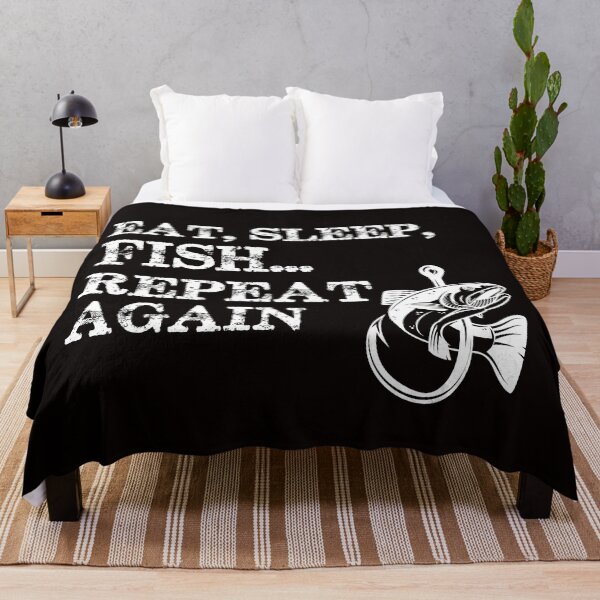 Item preview, Eat Sleep Fish Repeat Again designed and sold by pat227jc.