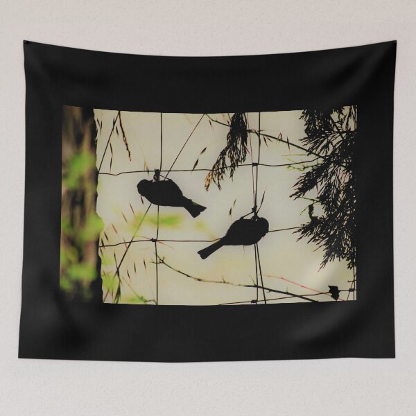 Item preview, Fenced Birds designed and sold by craftsbydaphy.