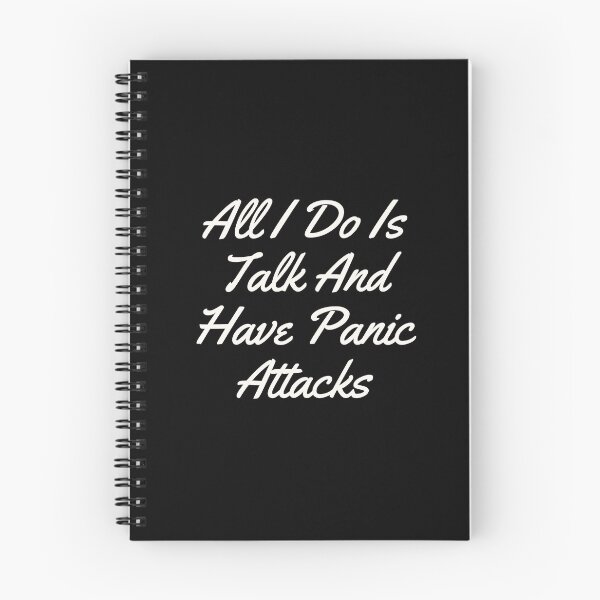Item preview, All I Do Is Talk And Have Panic Attacks Essential T-Shirt designed and sold by YouSsefHN05.