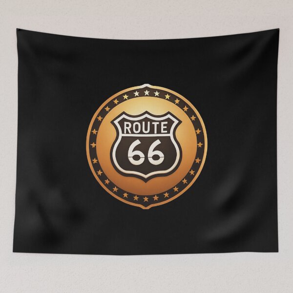Item preview, AI Generated Historic Route 66 Sign designed and sold by RickS-Ts-N-Such.