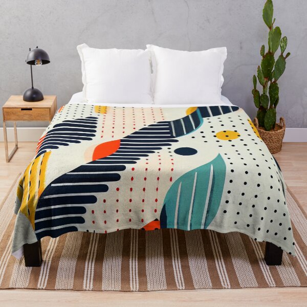 Item preview, Abstract Minimal Basic Latin Pattern Digital Painting designed and sold by CodeAndColors.