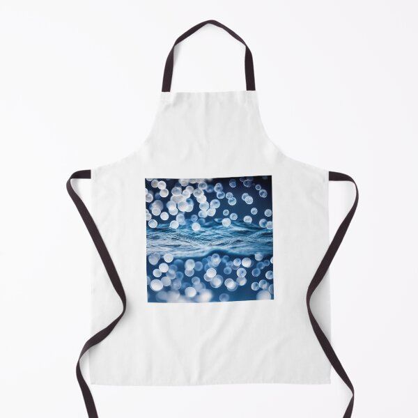 Item preview, abstract blue water drops designed and sold by JuliVogel.