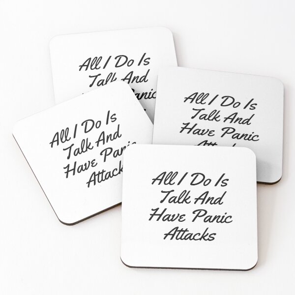 Item preview, All I Do Is Talk And Have Panic Attacks Essential T-Shirt designed and sold by YouSsefHN05.