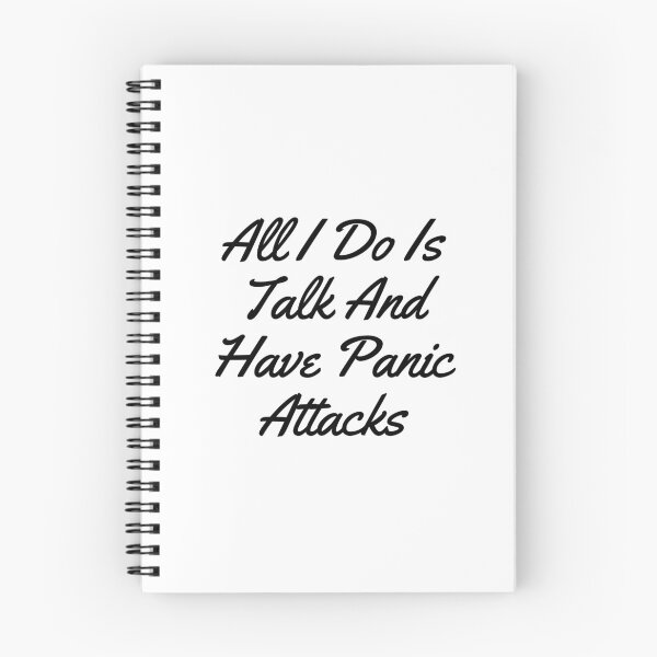 Item preview, All I Do Is Talk And Have Panic Attacks Essential T-Shirt designed and sold by YouSsefHN05.