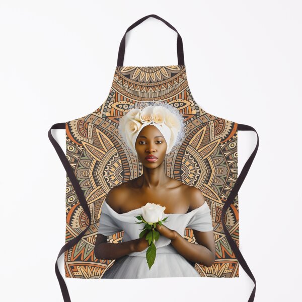 Item preview, Beautiful African Woman With glowing headwrap designed and sold by Rell1970.
