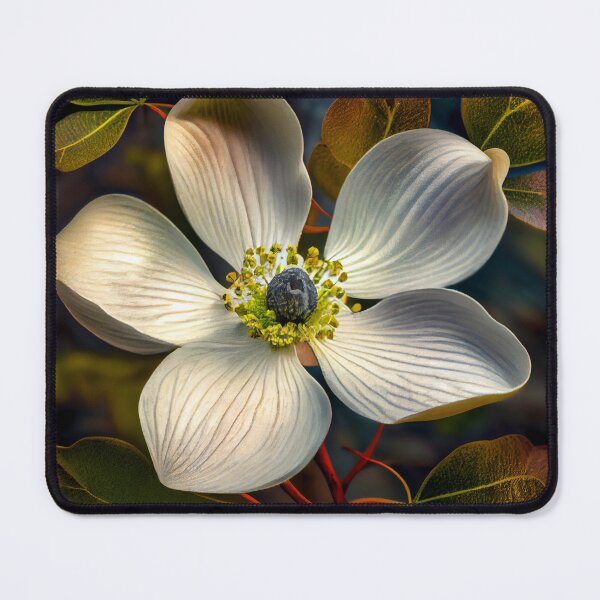 Item preview, Dogwood Burst Digital Painting designed and sold by CodeAndColors.