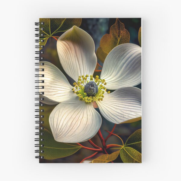 Item preview, Dogwood Burst Digital Painting designed and sold by CodeAndColors.