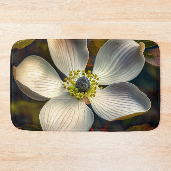 Item preview, Dogwood Burst Digital Painting designed and sold by CodeAndColors.