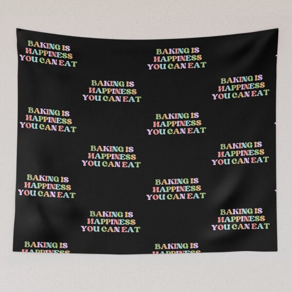 Item preview, Baking Is Happiness You Can Eat designed and sold by ImaginedCo.