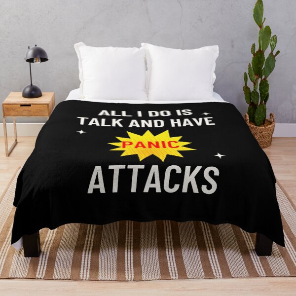 Item preview, All I Do Is Talk And Have Panic Attacks Essential T-Shirt designed and sold by YouSsefHN05.