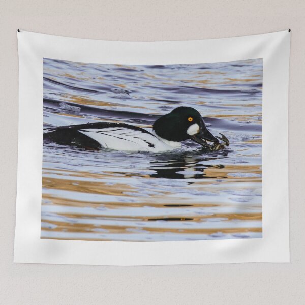 Item preview, A Male Goldeneye With Crawdad  designed and sold by FreelanceJim.