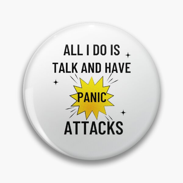 Item preview, All I Do Is Talk And Have Panic Attacks Essential T-Shirt designed and sold by YouSsefHN05.