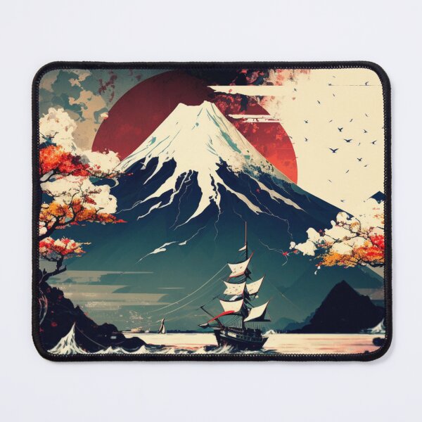 Item preview, Paysage japonais - 2 designed and sold by Harbaween.