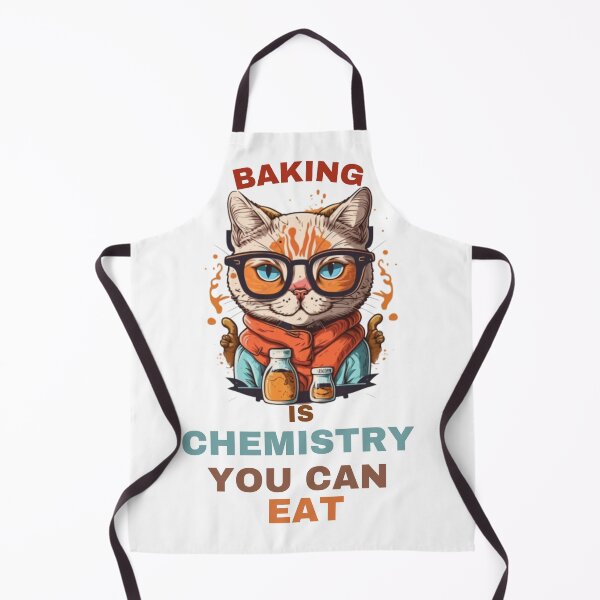 Item preview, baking is chemistry you can eat designed and sold by ImagineInk.