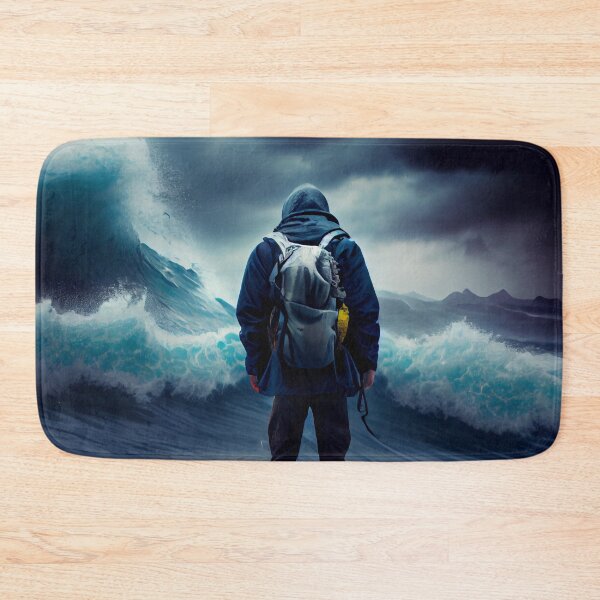 Item preview, Achieving Greatness in the Midst of a Storm Digital Painting designed and sold by CodeAndColors.