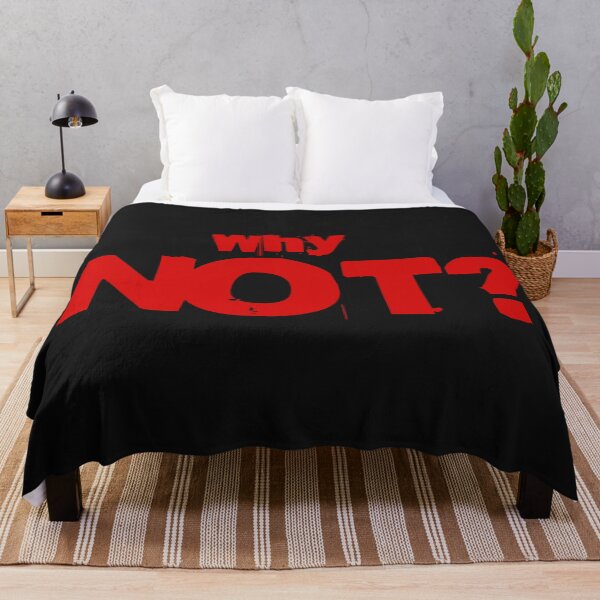 Item preview, Why NOT - red letters designed and sold by ForecastVSN.