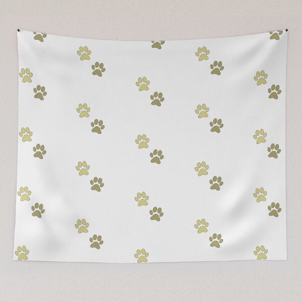 Item preview, dog's paws stickers - dirty green designed and sold by Kiniusia.