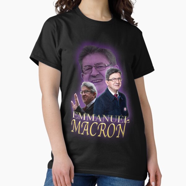 Item preview, Cursed Mélenchon Emmanuel Macron designed and sold by giafontem.
