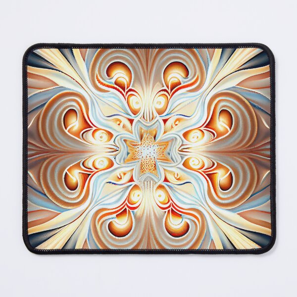 Artikelvorschau, Light Eclectic Pattern Digital Painting entworfen und verkauft von CodeAndColors.
