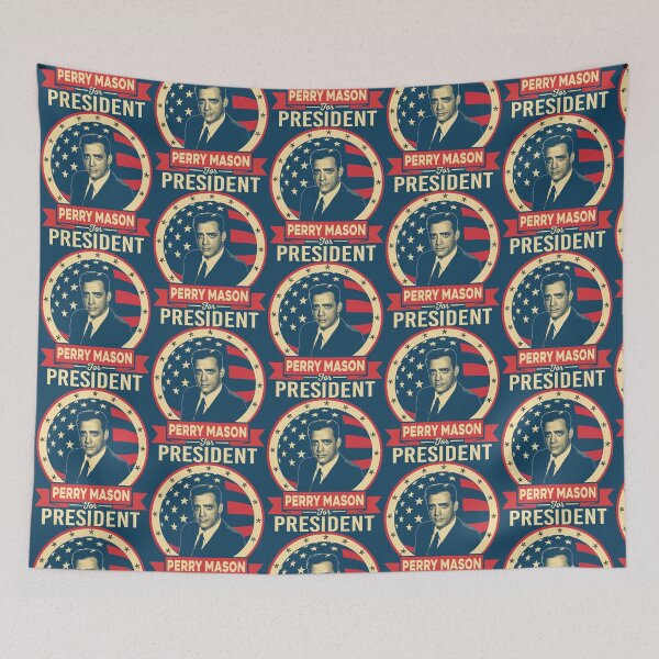 Item preview, 4Tee Perry Mason For President designed and sold by Azzashopidshop.