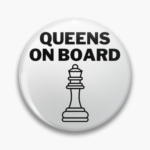 Item preview, Chess Queens On board designed and sold by OverNinthCloud.