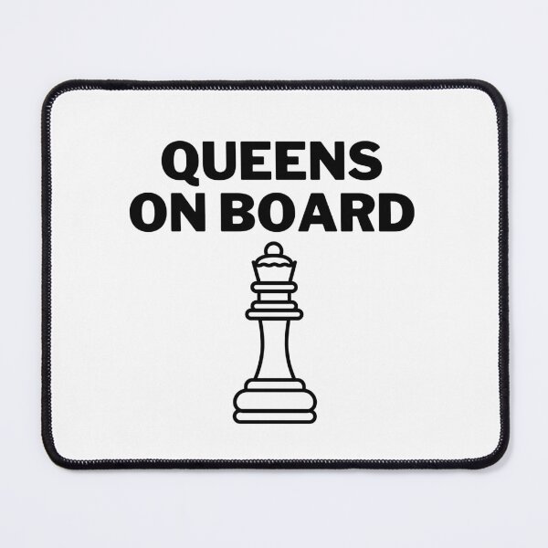 Item preview, Chess Queens On board designed and sold by OverNinthCloud.