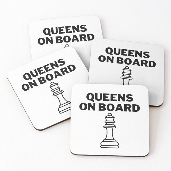 Item preview, Chess Queens On board designed and sold by OverNinthCloud.