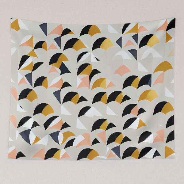 Item preview, Aesthetic Minimalist Pattern Digital Painting designed and sold by CodeAndColors.