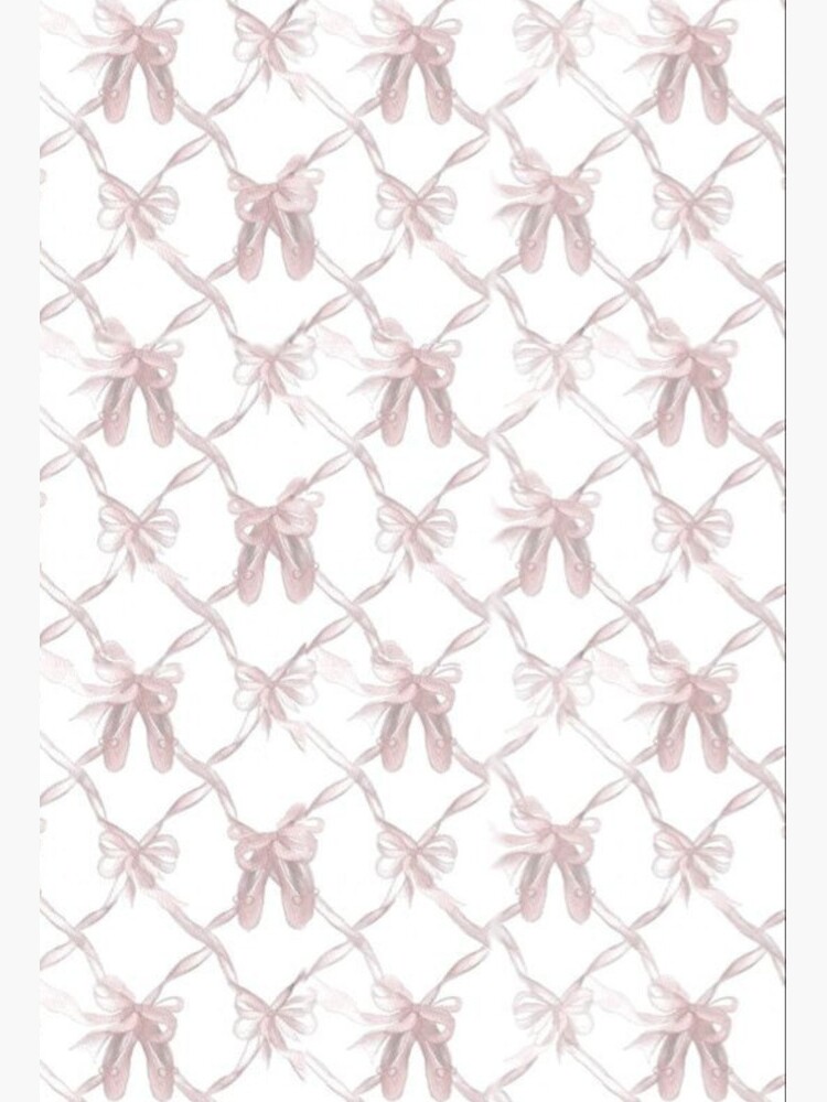 Coquette balletcore pink ribbon bow  Sticker for Sale by Pixiedrop