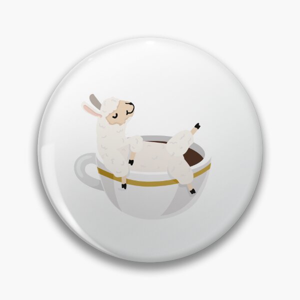 Item preview, Alpaca in a teacup designed and sold by Leo's Alpaca store.