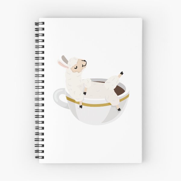 Item preview, Alpaca in a teacup designed and sold by Leo's Alpaca store.