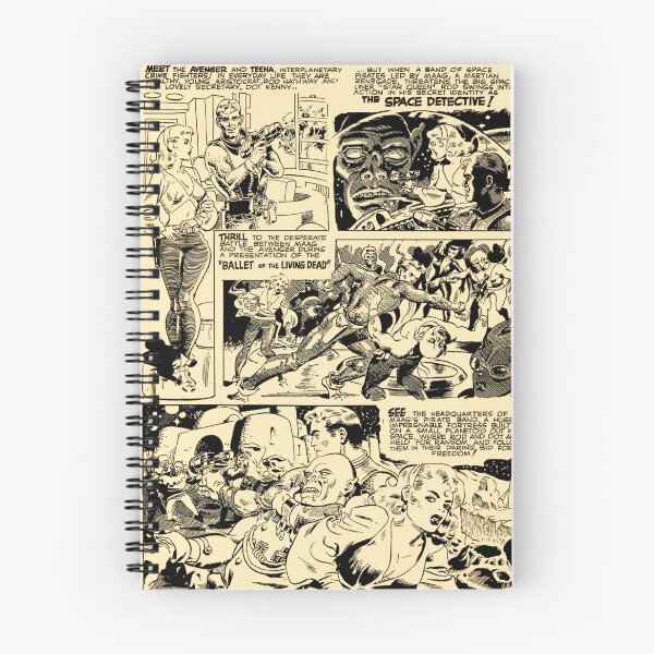 Item preview, The Space Detective #1 - The Avenger and Teena designed and sold by jholbo.