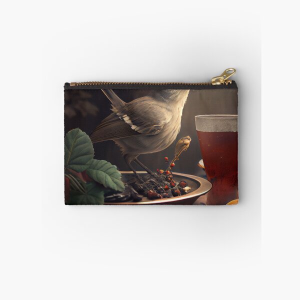 Item preview, Mockingbirds Meal and Journey Digital Painting designed and sold by CodeAndColors.