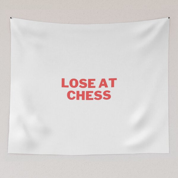 Item preview, Lose At Chess Gothamchess designed and sold by OverNinthCloud.