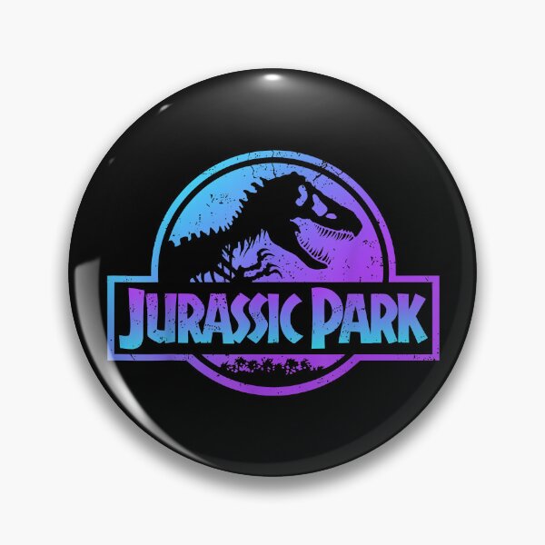 Item preview, Jurassix Park Blue Purple Fossil Logo designed and sold by CalvinRosenz.