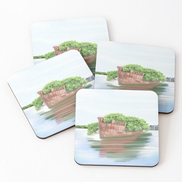 Item preview, Floating forest a shipwreck  designed and sold by Chaoticzarts.