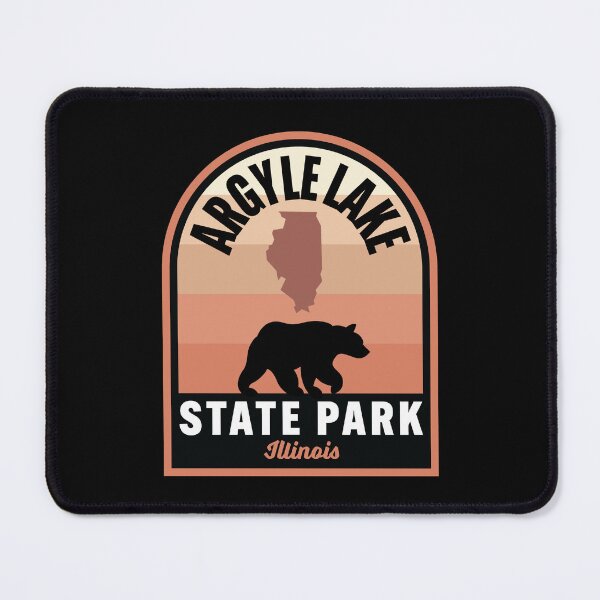 Item preview, Argyle Lake State Park IL Bear designed and sold by HalpinDesign.