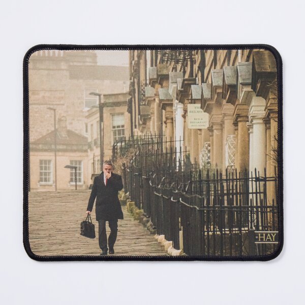 Item preview, Walking along Lansdown Road in a misty morning designed and sold by Rowena Ko.