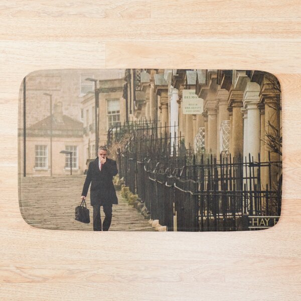 Item preview, Walking along Lansdown Road in a misty morning designed and sold by Rowena Ko.