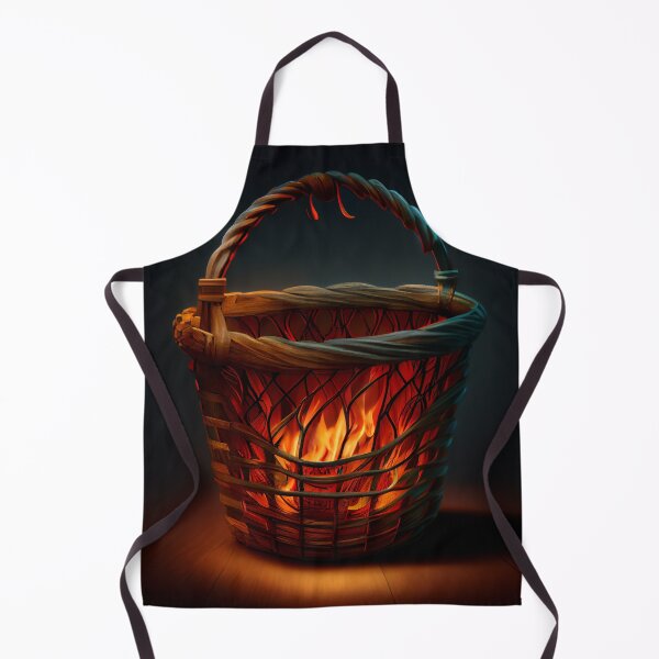 Aperçu de l'œuvre BasketLight Fire Digital Painting créée et vendue par CodeAndColors.