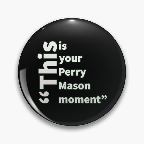 Item preview, Perry mason moment designed and sold by Azzashopidshop.