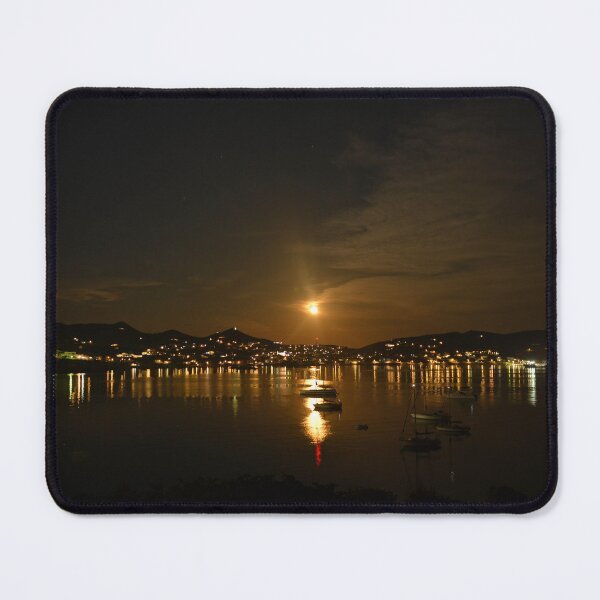 Item preview, A golden moonscape designed and sold by iam01110011.